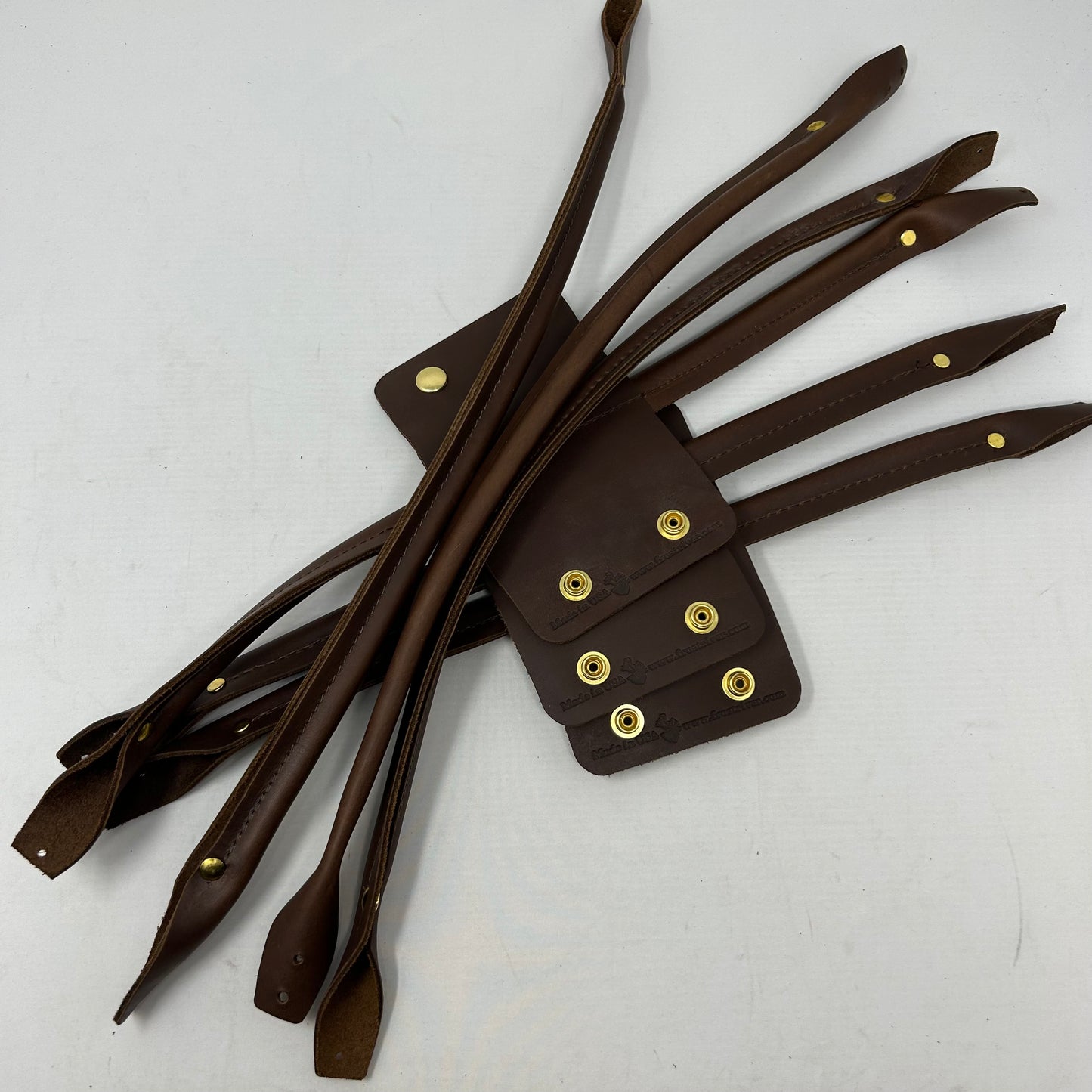 Rolled Leather Grab Handles - PROJECT