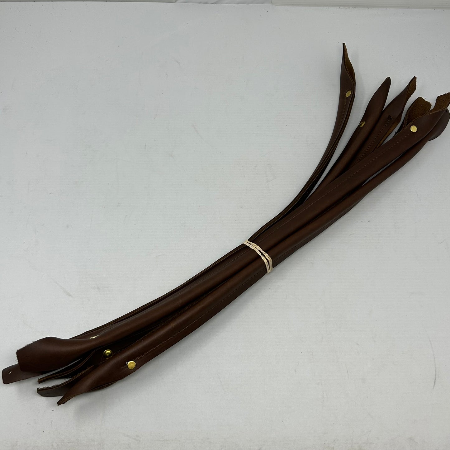Rolled Leather Grab Handles - PROJECT