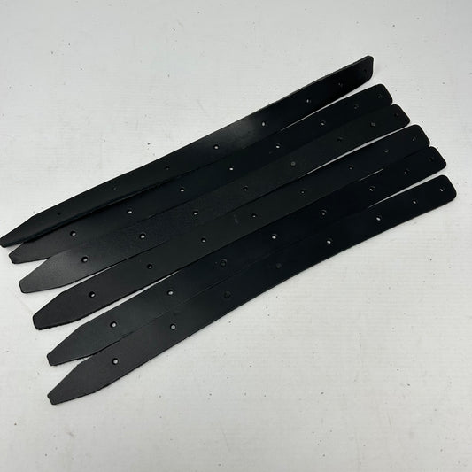 Black Bridle Leather Straps 15" x 1" - PROJECT