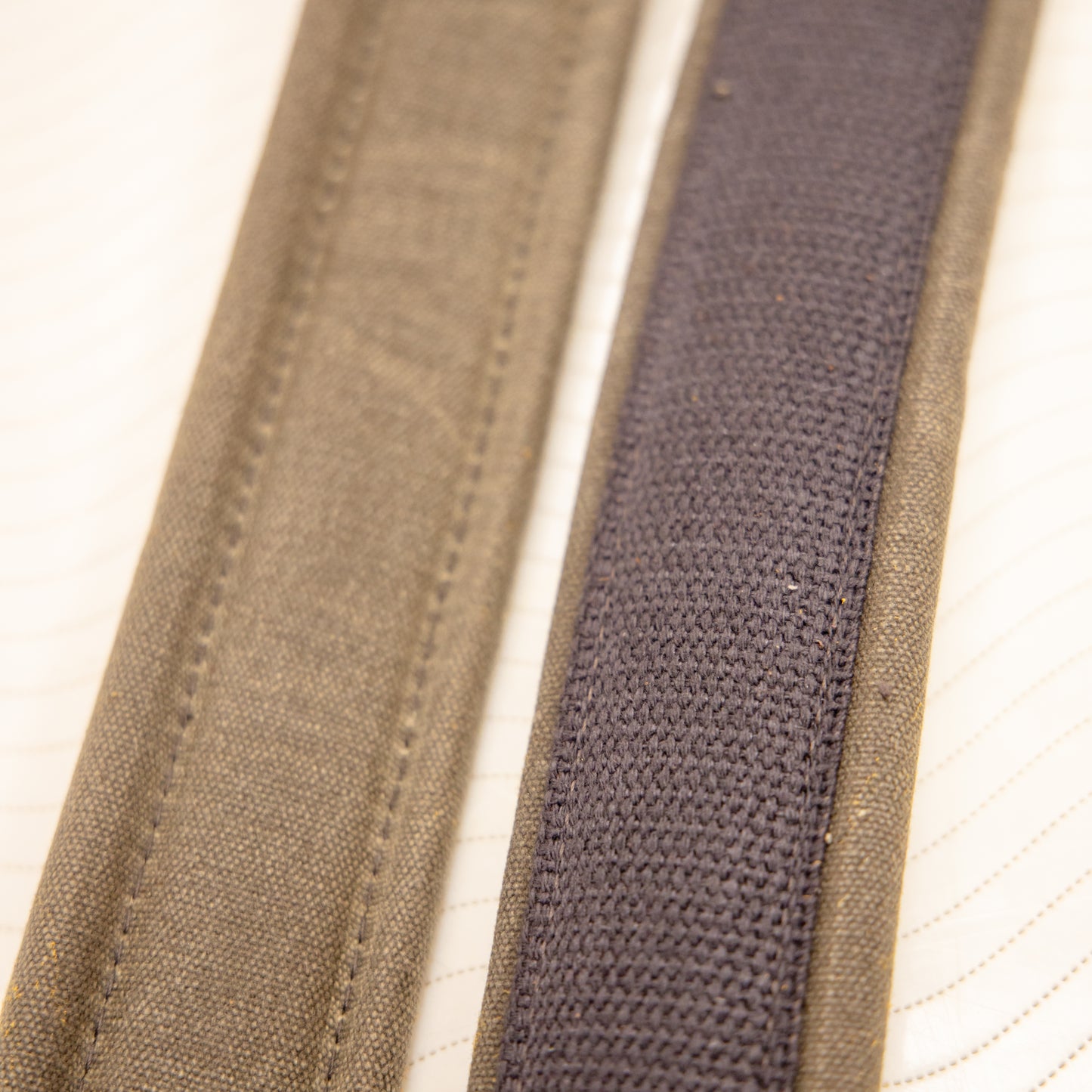 Canvas Padded Shoulder Straps - Field Tan -  15" x 2" - PROJECT