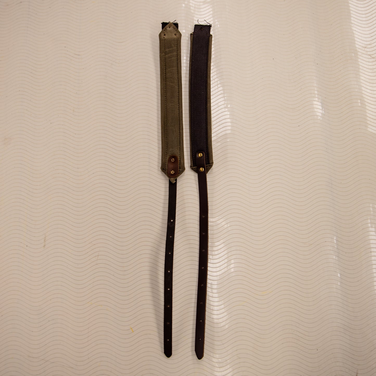 Canvas Padded Shoulder Straps - Field Tan -  15" x 2" - PROJECT