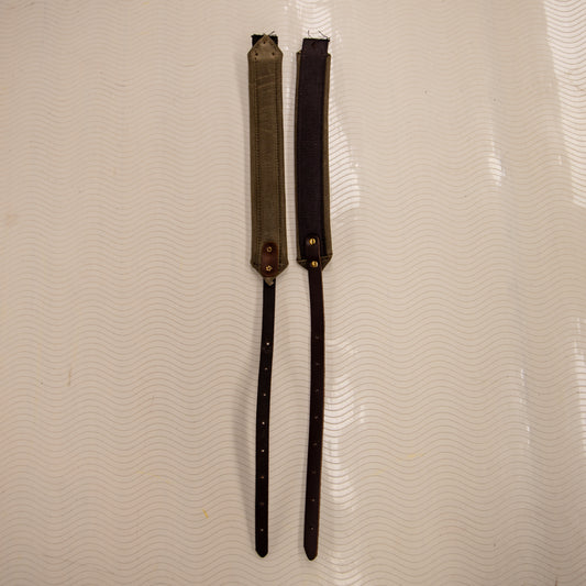 Canvas Padded Shoulder Straps - Field Tan -  15" x 2" - PROJECT