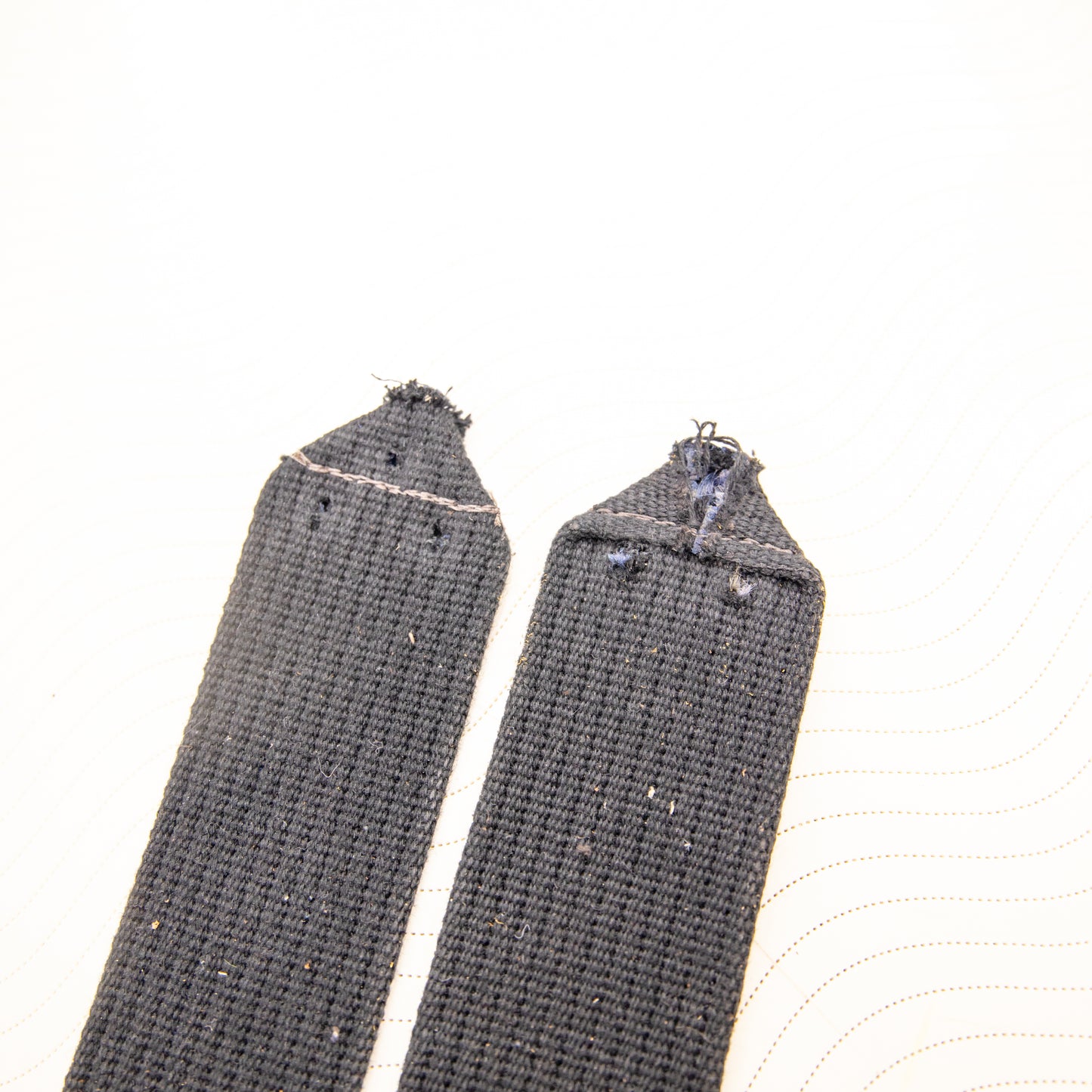 Cotton Pistol Shoulder Straps - Black -  15" x 2.25" - PROJECT