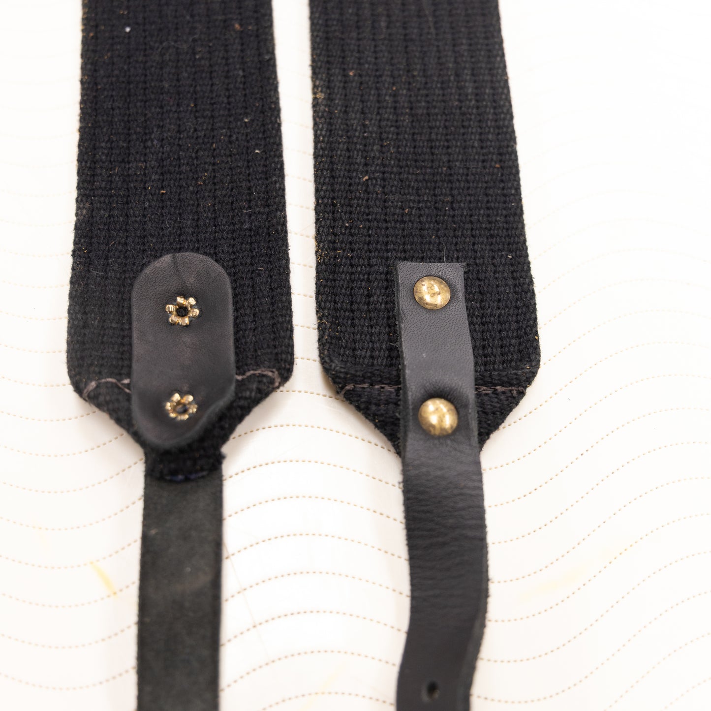 Cotton Pistol Shoulder Straps - Black -  15" x 2.25" - PROJECT