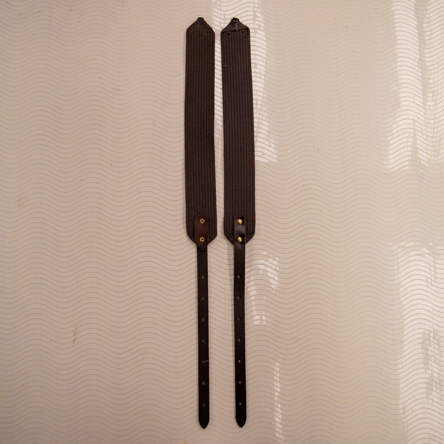 Cotton Pistol Shoulder Straps - Brown -  15" x 2.25" - PROJECT